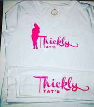 Load image into Gallery viewer, Thickly Tat&#39;d Legging &amp; T-Shirt Set
