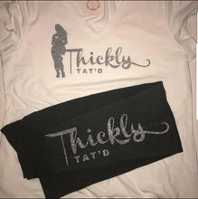 Load image into Gallery viewer, Thickly Tat&#39;d Legging &amp; T-Shirt Set
